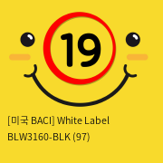 [미국 BACI] White Label BLW3160-BLK (97)