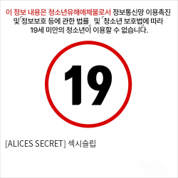 [ALICES SECRET] 섹시슬립 & 팬티 세트 NA09020032 (A16)