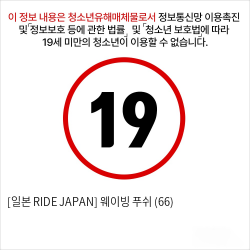 [일본 RIDE JAPAN] 웨이빙 푸쉬 (66)