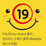 FOLIES by renaud 폴리_ 인디아나 드레스 블랙 [Redstyle 레드스타일]