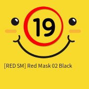 [RED SM] Red Mask 02 Black