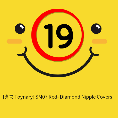 [홍콩 Toynary] SM07 Red- Diamond Nipple Covers